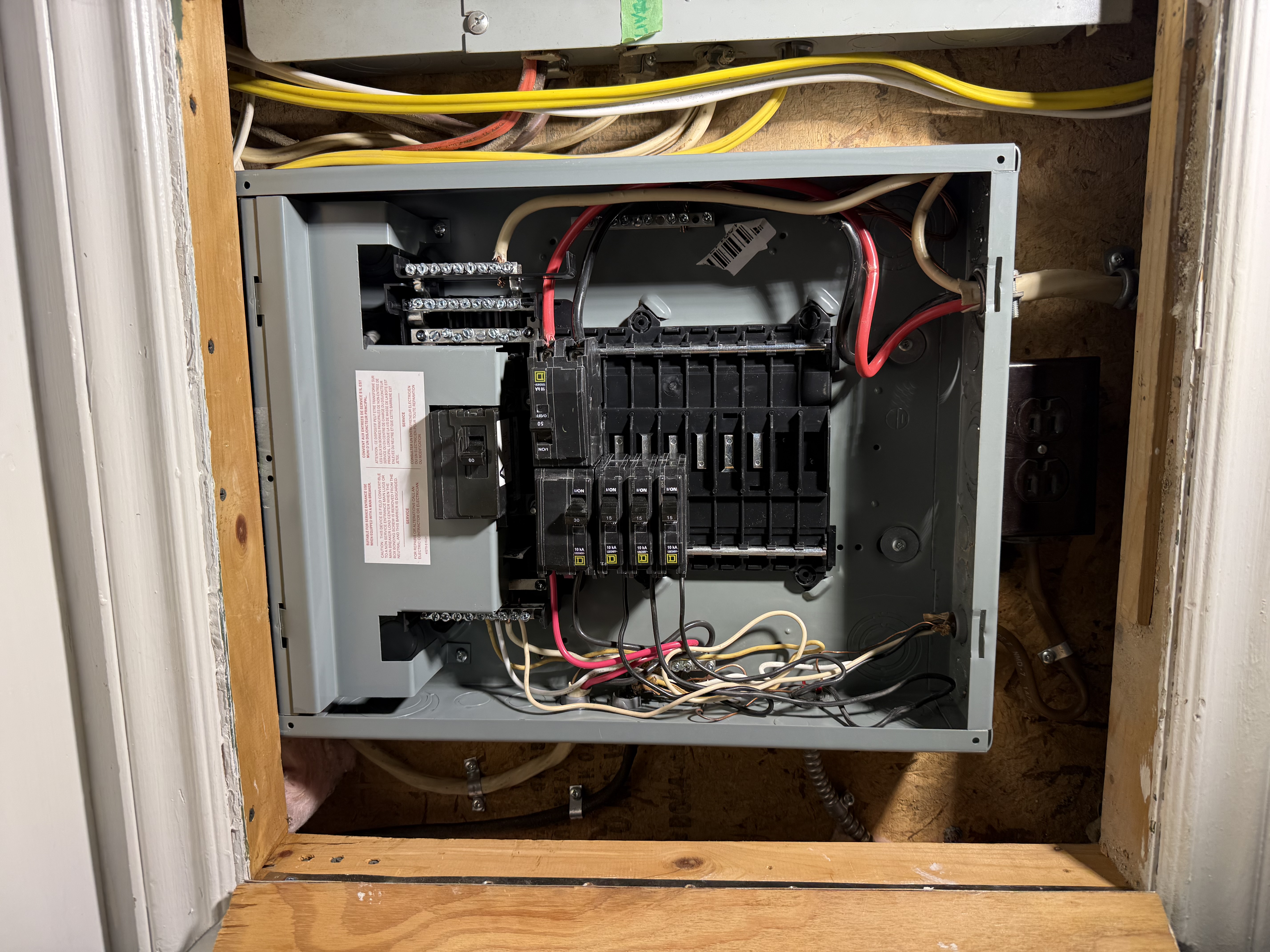 Upgrade to breaker panel