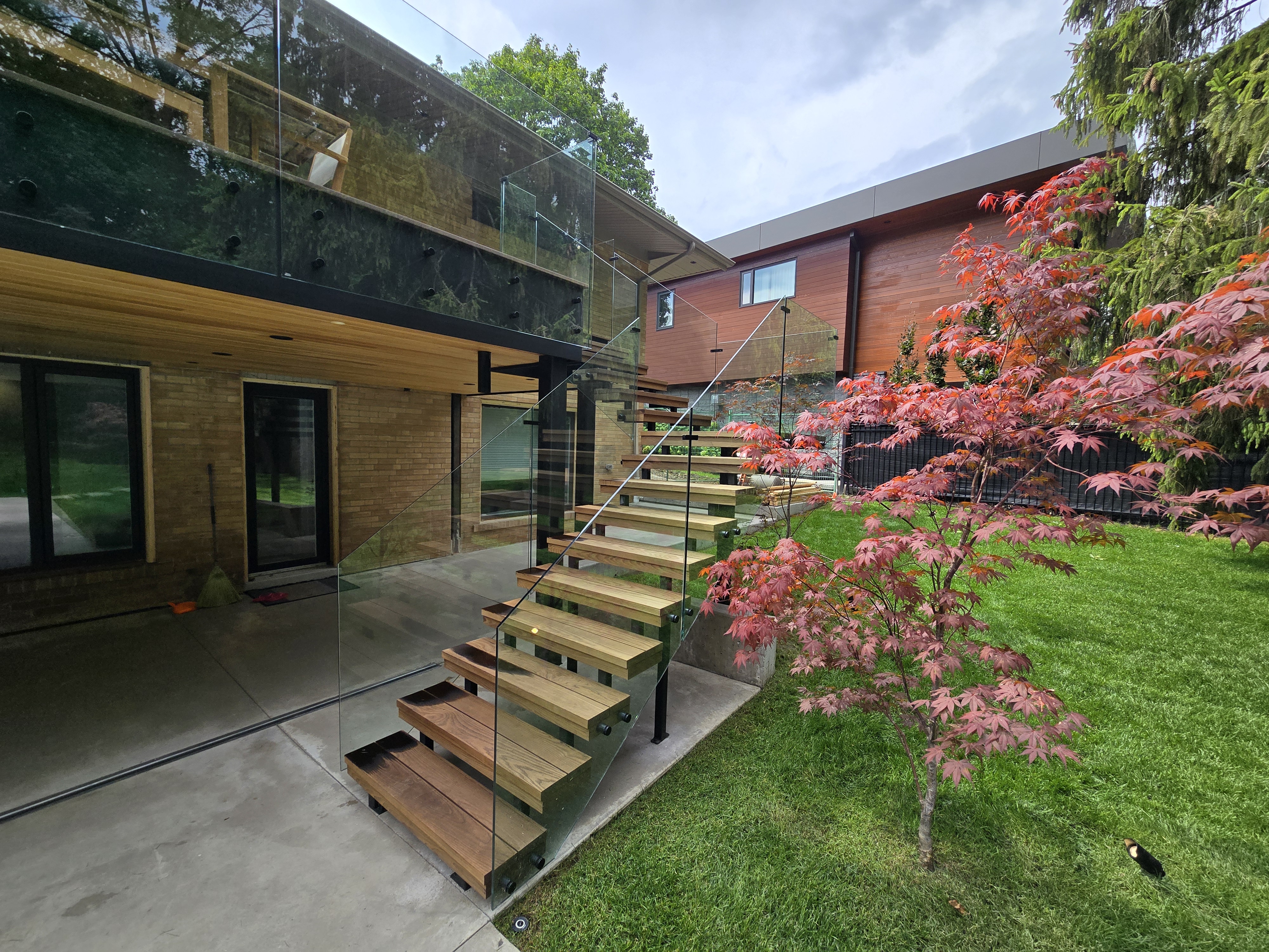 Exterior Glass Railing