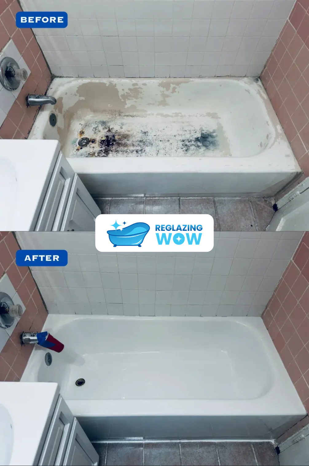 Reglazing WOW - Bathtub Reglazing & Refinishing photo 2