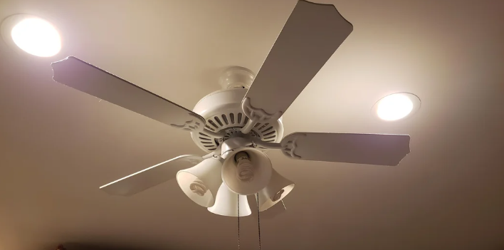 Ceiling Fan & Pot Light