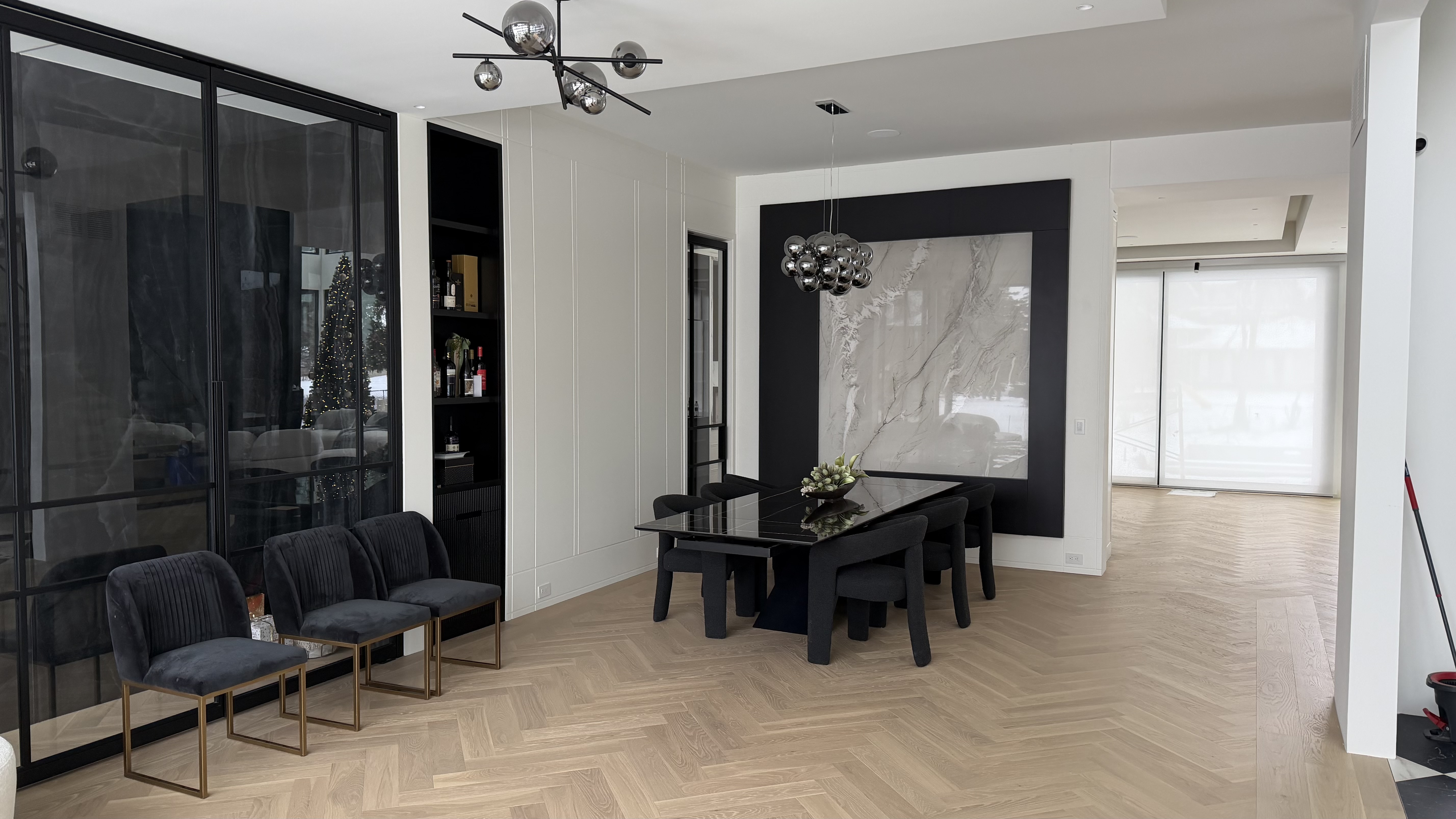 Slab tile installation