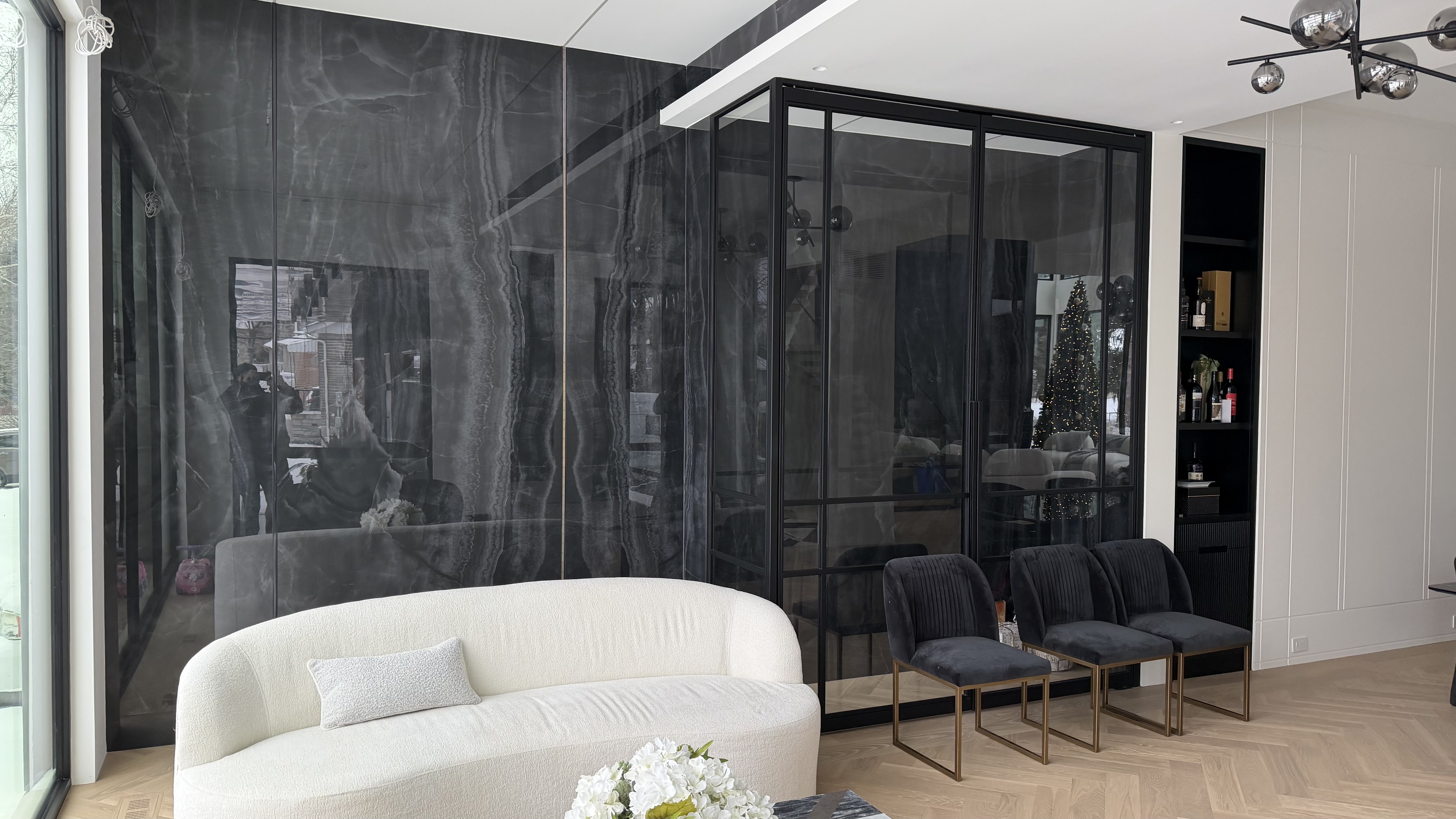 Slab tile installation