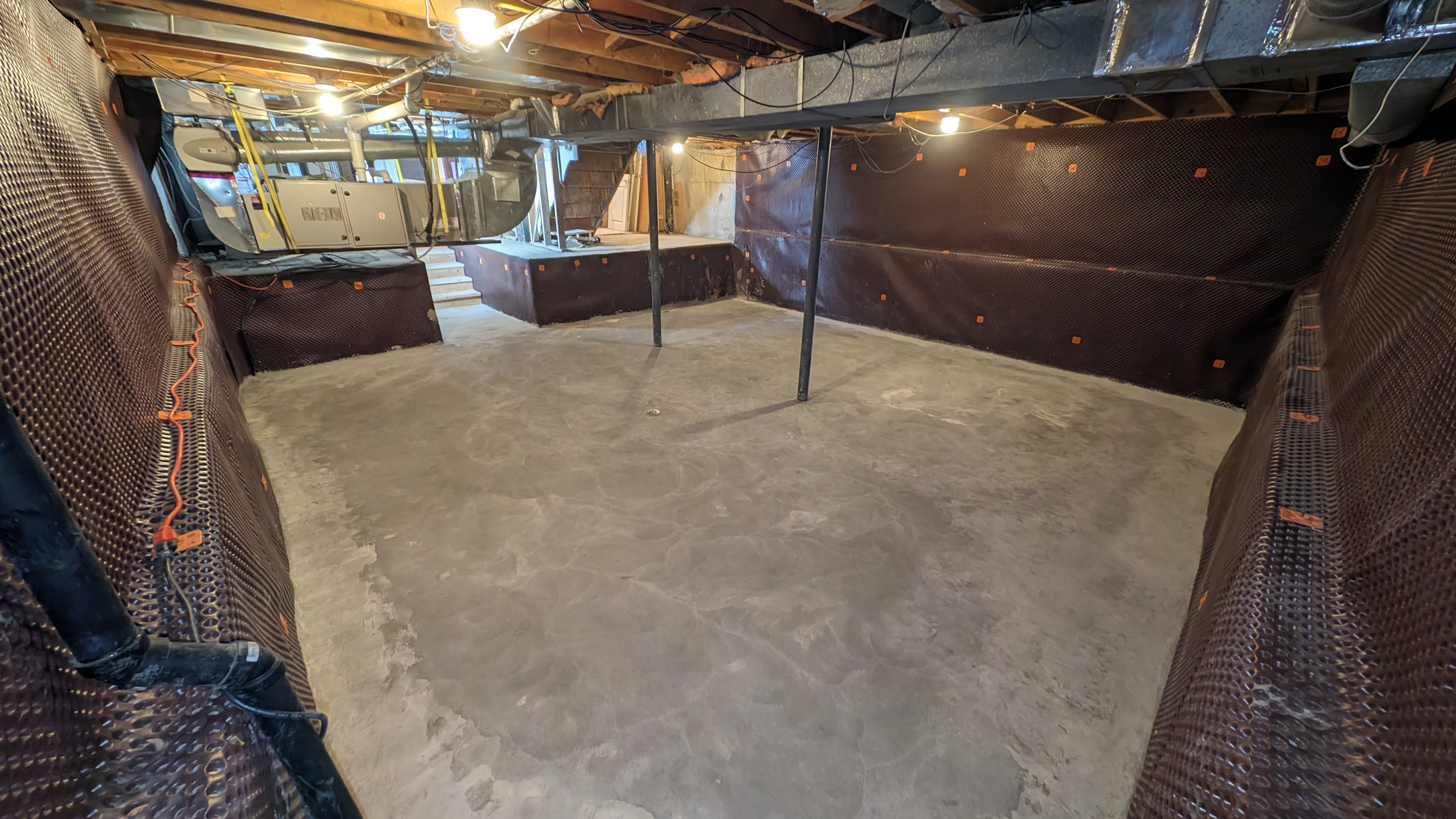 Crawlspace conversion - After