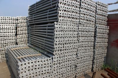 Galvanized steel shoring jacks multiple sizes in stock